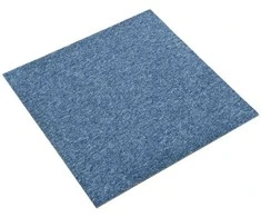 Kilimas 20 pcs Mėlyna 50 x 50 cm 100% polipropileno