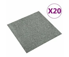 Kilimas 20 pcs Žalia 50 x 50 cm 100% polipropileno
