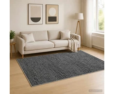 Kilimas Antracito 160 x 230 cm 100% poliesteris 3 mm Plaunamas