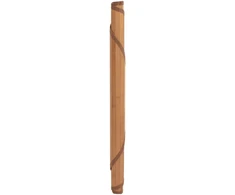 Kilimas, apvalus, natūralus, 60 cm, bambukas