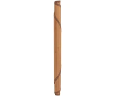 Kilimas, apvalus, natūralus, 60 cm, bambukas