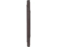 Kilimas, apvalus, tamsiai rudas, 80 cm, bambukas