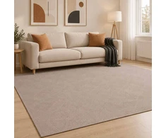 Kilimas IZA Smėlio 200 x 280 cm 100% poliesteris Žemo plauko