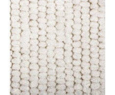 Kilimas Kreminė 100 x 100 cm 100% poliesteris 3 mm Plaunamas