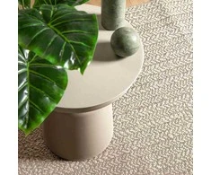 Kilimas ZIZUR Kreminė 150 x 80 cm Polipropilenas