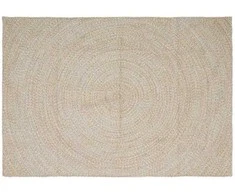Zoninės kiliminės dangos Natūrali ir Balta 200 x 290 cm Džiutas