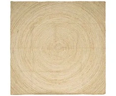 Zoninės kiliminės dangos Balta 300 x 300 cm Džiutas