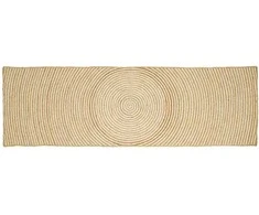 Zoninės kiliminės dangos Balta 60 x 300 cm Džiutas