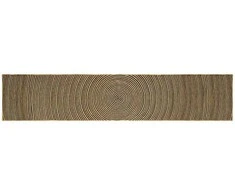 Zoninės kiliminės dangos Juoda 60 x 400 cm Džiutas