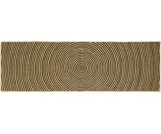 Zoninės kiliminės dangos Juoda 80 x 250 cm Džiutas