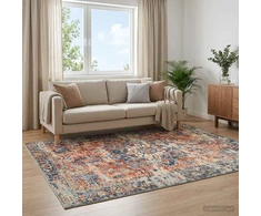 Kilimas ORIZ Oranžinė 140 x 200 cm 100% poliesteris