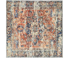 Kilimas ORIZ Oranžinė 200 x 200 cm 100% poliesteris
