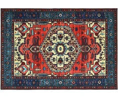Kilimas ORIZ Raudona 160 x 230 cm 100% poliesteris