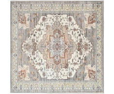 Kilimas ORIZ Ruda 240 x 240 cm 100% poliesteris