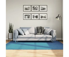 Kilimas OVIEDO, turkio spalvos, 140x200cm, trumpi šereliai