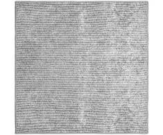 Kilimas Pilka 100 x 100 cm 100% poliesteris 3 mm Plaunamas