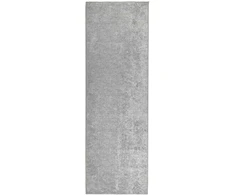 Kilimas Pilka 50 x 200 cm 100% poliesteris 3 mm Plaunamas