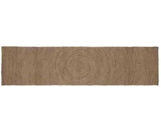 Zoninės kiliminės dangos Pilka 80 x 400 cm Džiutas