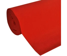 Kilimas Raudona 1 x 10 m Poliesteris