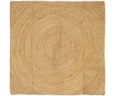 Zoninės kiliminės dangos Natūrali 120 x 120 cm Džiutas
