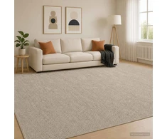 Kilimas Smėlio 300 x 400 cm 100% poliesteris 3 mm Plaunamas