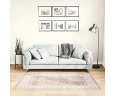 Kilimas, smėlio spalvos, 80x150cm, neslystantis, skalbiamas