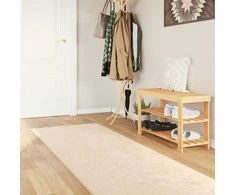 Kilimėlis MARSA Kreminė 80 x 250 cm Poliesteris ir PVC