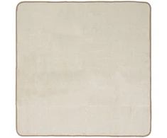 Kilimas Šviesiai rudas 160 x 160 cm Džiutas