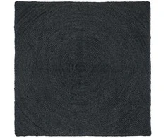 Zoninės kiliminės dangos Tamsiai pilka 120 x 120 cm Džiutas