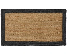 Kilimas Tamsiai pilka 60 x 110 cm Džiutas