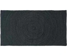 Zoninės kiliminės dangos Tamsiai pilka 80 x 150 cm Džiutas