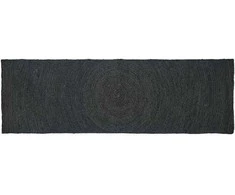 Zoninės kiliminės dangos Tamsiai pilka 80 x 250 cm Džiutas