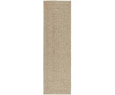 Kilimas ZIZUR, 80x250 cm, džiuto imitacija,us ir lauko