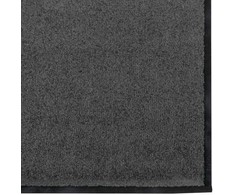Durų kilimėlis Kita Antracito ir juoda 120 x 250 cm