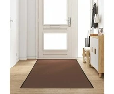 Durų kilimėlis Ruda ir juoda 120 x 350 cm 100% poliamidas