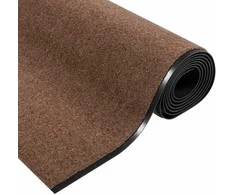 Durų kilimėlis Ruda ir juoda 120 x 350 cm 100% poliamidas