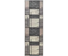 Kilimėlis LESAKA Ruda 100 x 450 cm Deimantinė aksominė medžiaga