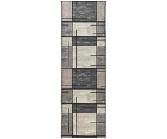Kilimėlis LESAKA Ruda 50 x 150 cm Deimantinė aksominė medžiaga