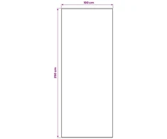 Kilimėlis LESAKA spalvingas 100 x 250 cm