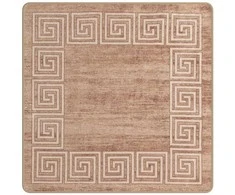 Kilimėlis MARSA Baltas 100 x 100 cm Poliesteris ir PVC