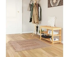 Kilimėlis MARSA Baltas 100 x 100 cm Poliesteris ir PVC