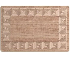 Kilimėlis MARSA Baltas 100 x 150 cm Poliesteris ir PVC