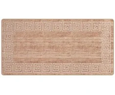 Kilimėlis MARSA Baltas 100 x 200 cm Poliesteris ir PVC