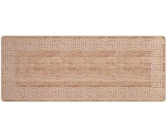 Kilimėlis MARSA Baltas 100 x 250 cm Poliesteris ir PVC