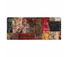 Kilimėlis MARSA Įvairiaspalvis 50 x 100 cm Poliesteris ir PVC
