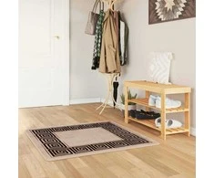 Kilimėlis MARSA Juodas 100 x 100 cm Poliesteris ir PVC