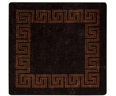 Kilimėlis MARSA Juodas 100 x 100 cm Poliesteris ir PVC