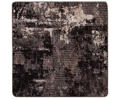 Kilimėlis MARSA Juodas 100 x 100 cm Poliesteris ir PVC