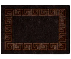 Kilimėlis MARSA Juodas 100 x 150 cm Poliesteris ir PVC