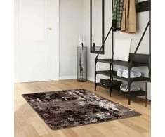 Kilimėlis MARSA Juodas 100 x 150 cm Poliesteris ir PVC